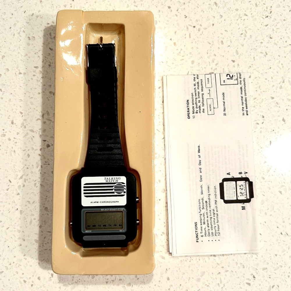 TALKING WATCH FOR THE BLIND